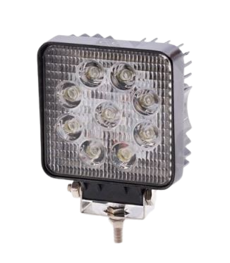 Farol Trabalho Led - <p>Farol Trabalho Led&nbsp;</p><p>27w ( 9 x 3w)</p><p>&nbsp;2400LM</p><p>&nbsp;110 X 128 X 50</p><p>&nbsp;IP67</p>