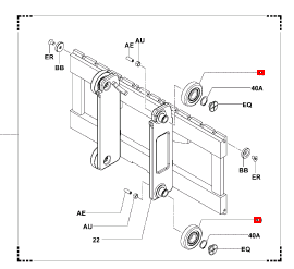Rolamento Bastidor - <p>Rolamento Bastidor Toyota s/8</p><p>FB/FBE/FBM &nbsp;15-20</p><p>&nbsp;</p>