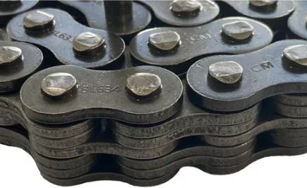 Corrente Mastro BL634 (metro) - <p>Corrente Mastro BL634</p><p><i><strong>DONGHUA</strong></i></p><p>&nbsp;</p><p>Passo:</p><p>19,05 (3/4")</p><p>Combinação de elos:</p><p>3 x 4</p><p>Ø máximo perno (mm):</p><p>7,94</p><p>Resistencia a &nbsp;rotura DIN/ISO mín. (N):</p><p>75600</p><p>Elos por metro:</p><p>52,5</p>